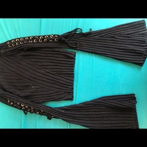 Black cropped Sweater